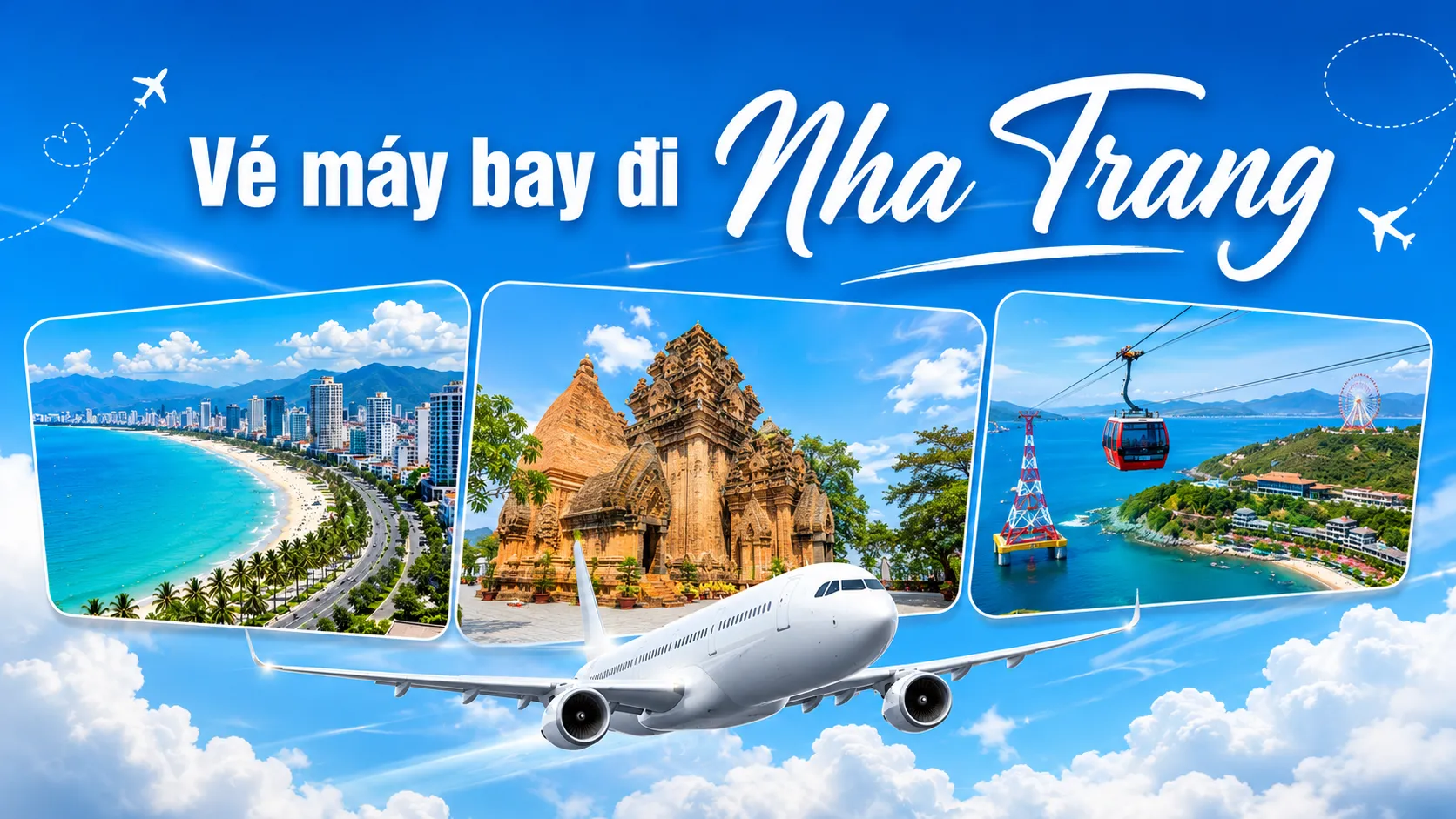 Vé máy bay đi Nha Trang đến thành phố biển sôi động
