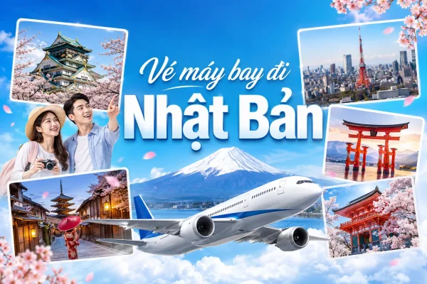 Vé máy bay đi Nhật Bản giá rẻ cập nhật hôm nay